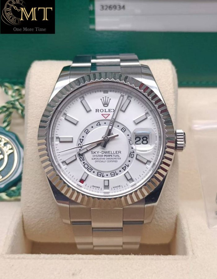 Rolex Sky-Dweller White Dial Oystersteel Ref.326934