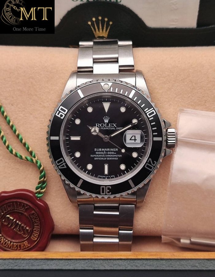 Rolex Submariner Date 40mm Steel Black Dial Ref.16610
