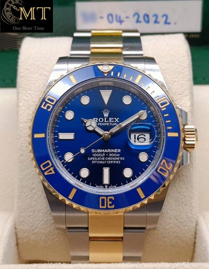 Rolex Submariner Date 41mm Royal Blue Dial Two Tone Ref.126613LB