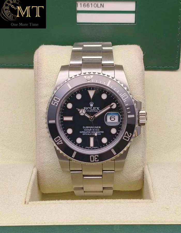 Rolex Submariner Date Oystersteel Black Dial Ref.116610LN