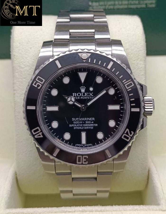 Rolex Submariner No Date 40mm Black Dial Ref.114060