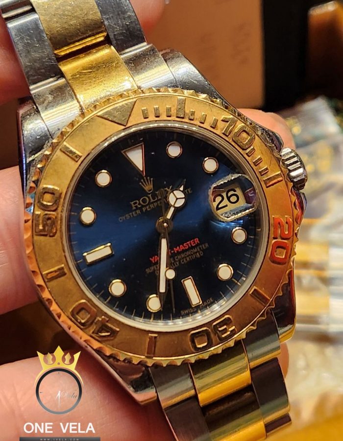 Rolex Yacht-Master 35mm Blue Dial 168623