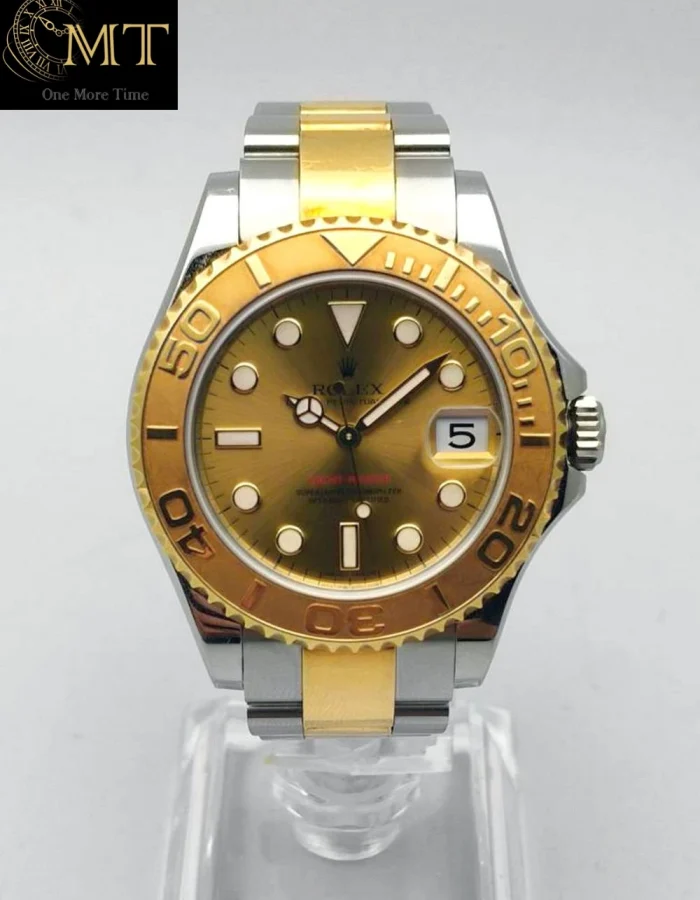 Rolex Yacht-Master 40mm Steel-YG Champagne Dial Ref.16623