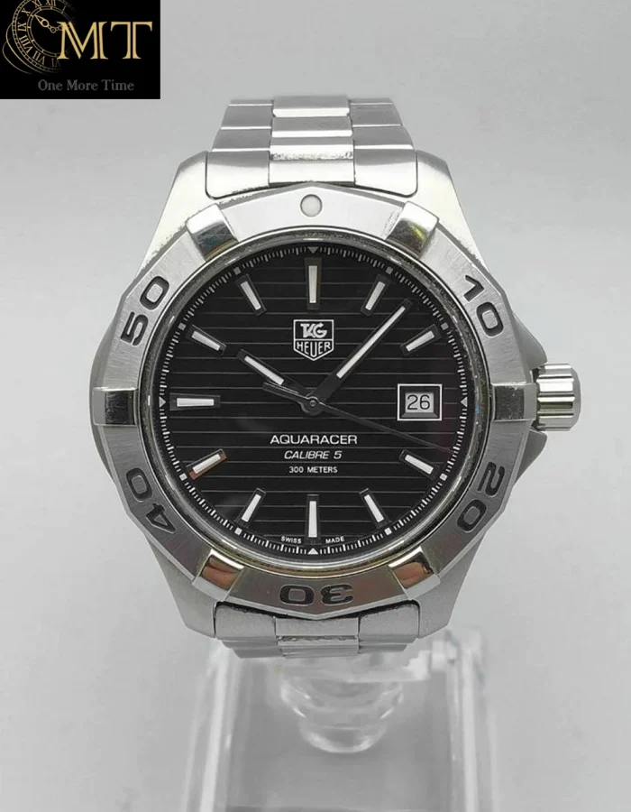 TAG Heuer Aquaracer 41mm Black Dial Calibre 5 Auto 300M Steel Ref.WAY2110.BA0910