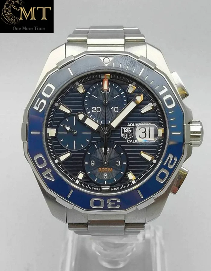 TAG Heuer Aquaracer 43mm Blue Dial Calibre 16 Chronograph 300M Ref.CAY211B.BA0927