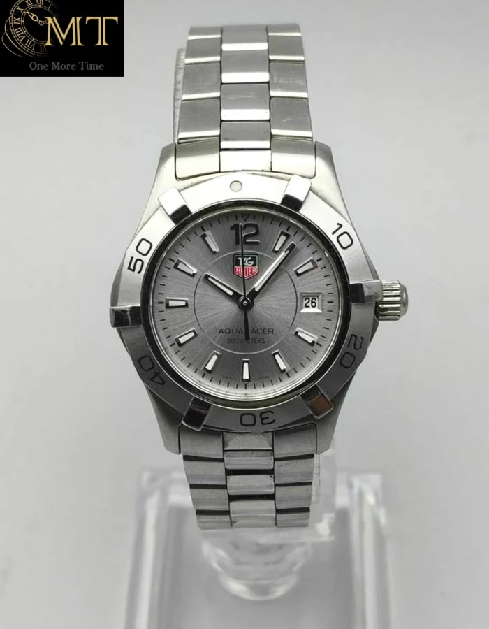 TAG Heuer Aquaracer Lady 300M 27mm Steel Grey Dial Bracelet Ref.WAF1412.BA0823