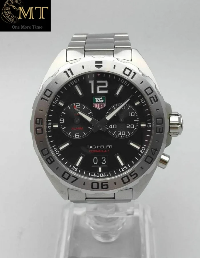 TAG Heuer Formula 1 43mm Black Dial Chronograph Quartz Steel Ref.WAZ111A.BA0875