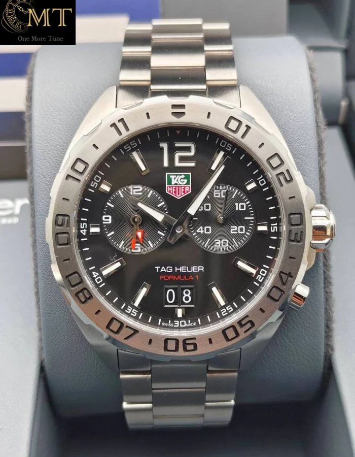 TAG Heuer Formula 1 Quartz Chronograph 43mm Steel Black Dial Ref.WAZ111A.BA0875