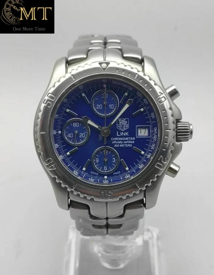 TAG Heuer Link Chronograph 42mm Steel Blue Dial Ref.CT2113.BA0550