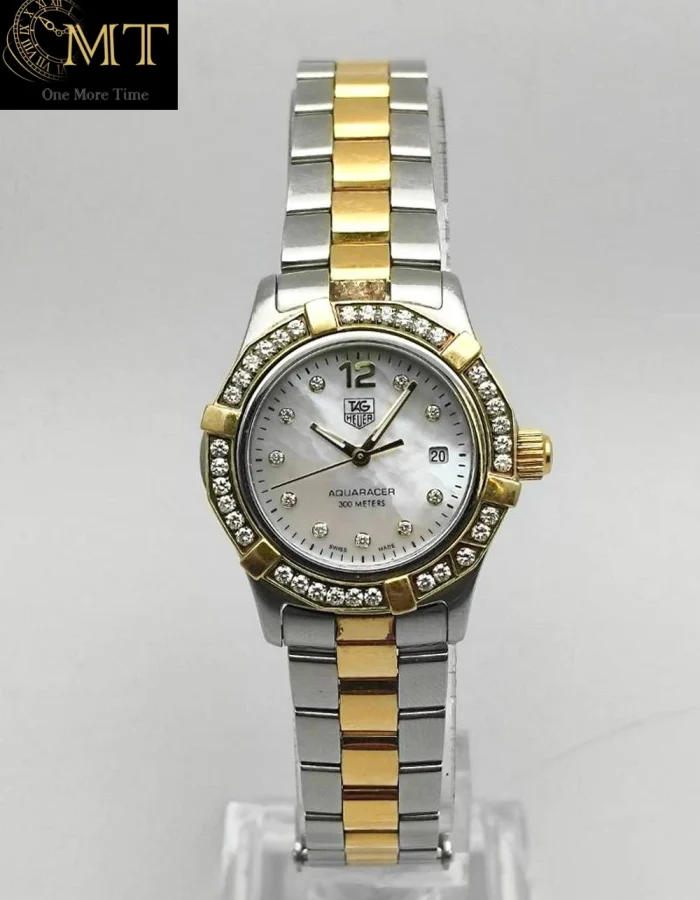 Tag Heuer Aquaracer White Pearl Maria Sharapova Women’s Watch Ref.WAF1450.BB0825