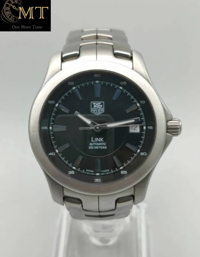 Tag Heuer Link Calibre 6 Automatic 39mm Black Dial Ref.WJF2110.BA0570