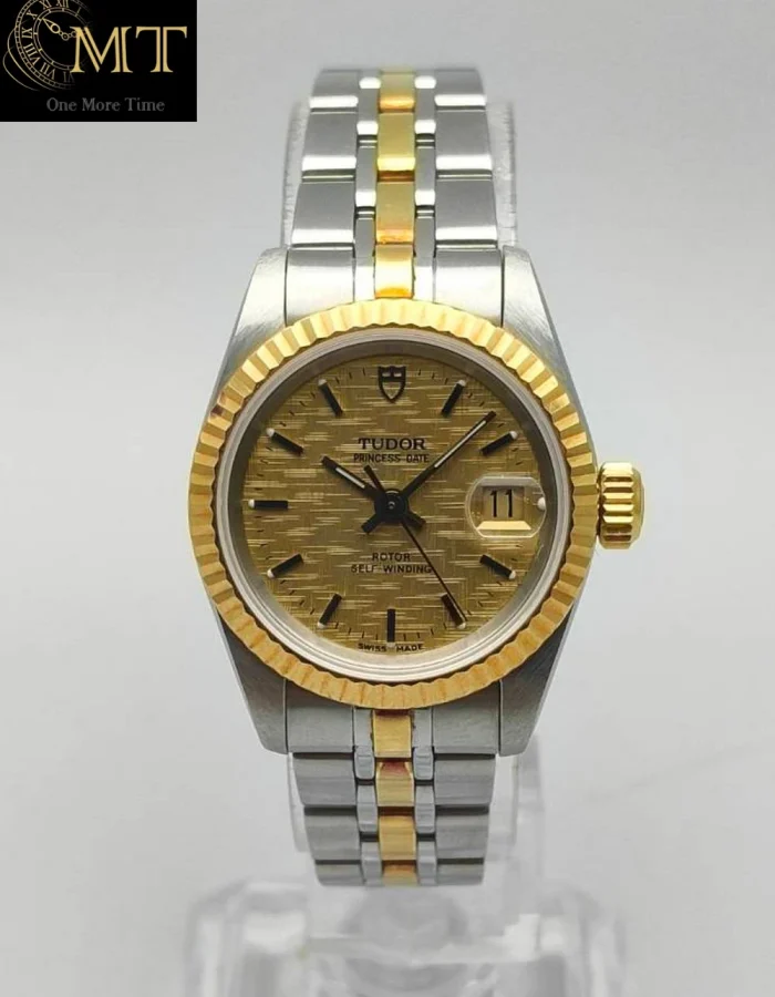 Tudor Prince Oysterdate 28mm Two-Tone Tapisserie Dial Ref.92413